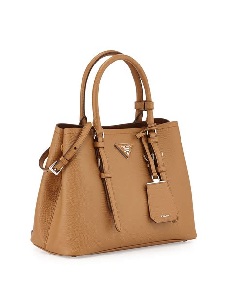 prada double cuir bag